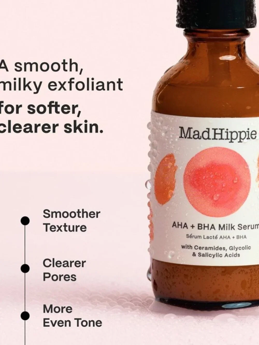 *NEW* Mad Hippie AHA + BHA Milk Serum FULL SIZE Bottle NWT